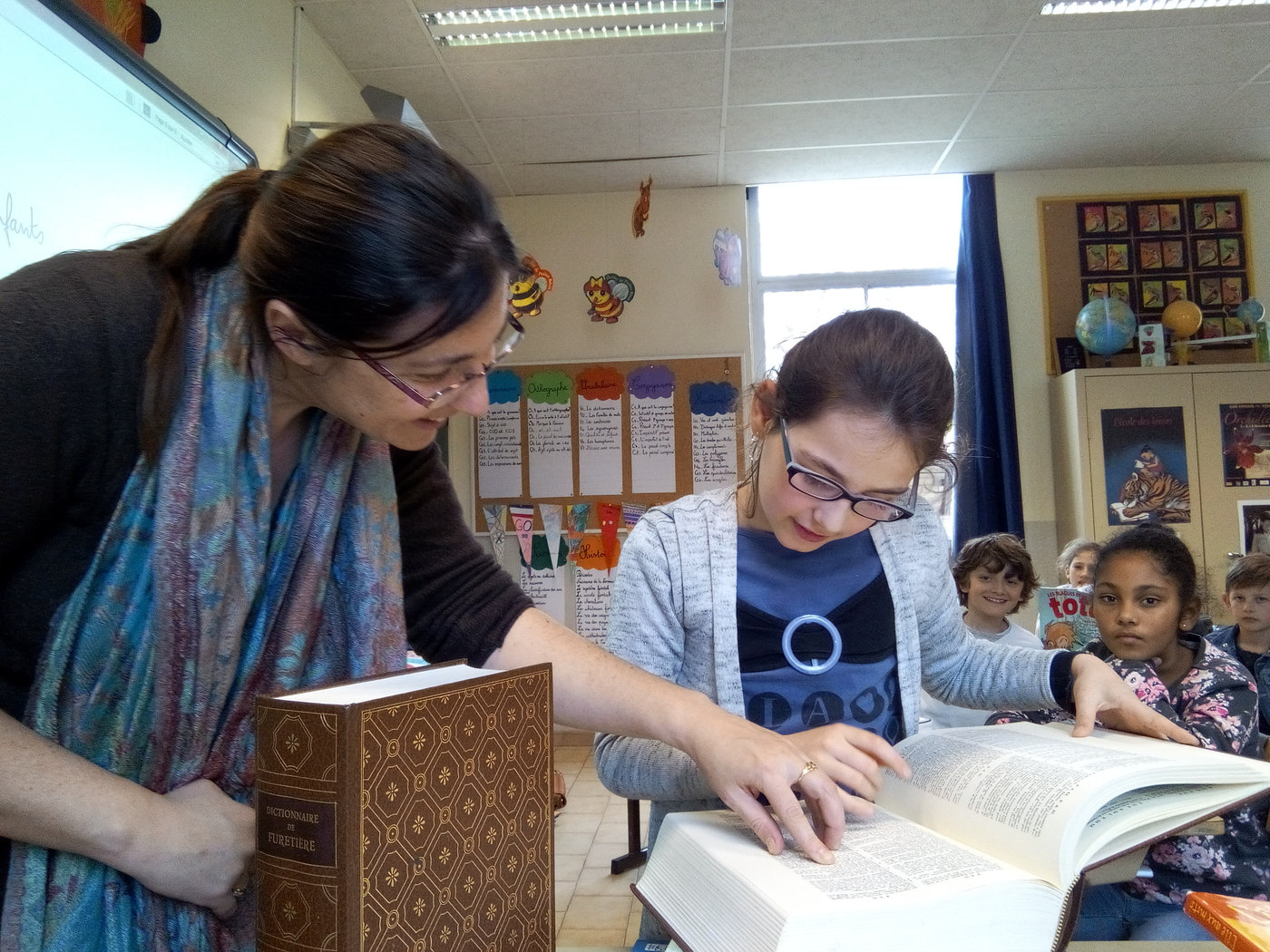 Atelier autour du dictionnaire Furetière en classe